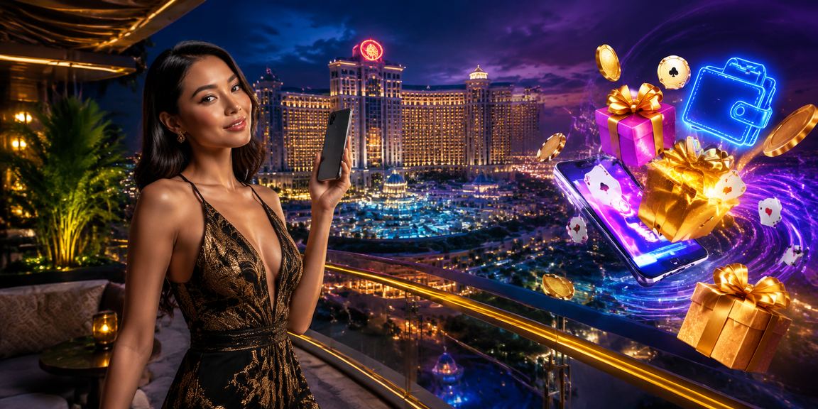 User logging in to imaju88 mobile casino account at Genting Highlands, Malaysia