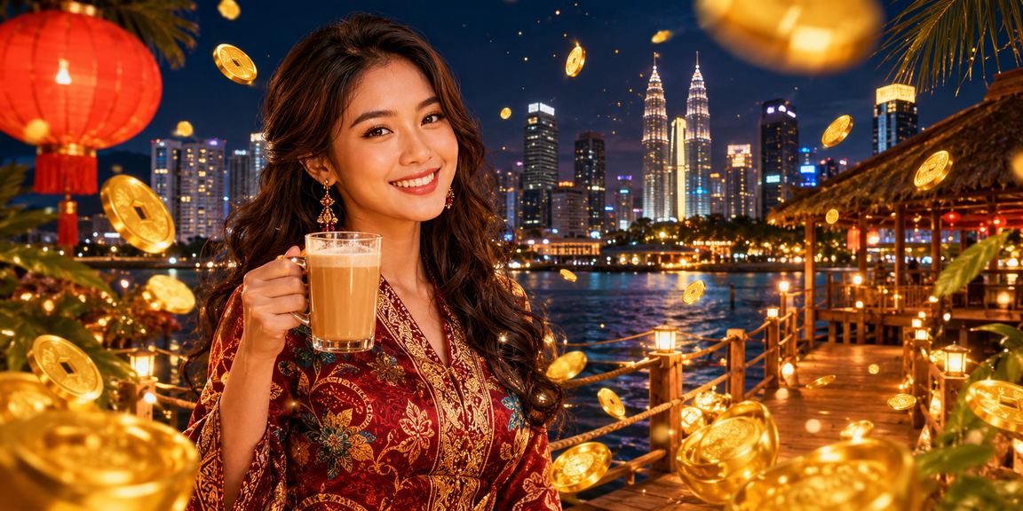 Rebate and bonus programme for loyal imaju88 users in Petaling Jaya, featuring Malaysian batik motifs
